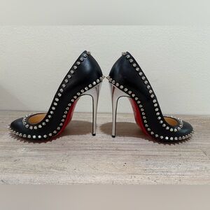 Black Studded Heels
